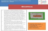 Bioética NUM 5 B… · Informe del Comité de Bioética Asistencial del Departamento Valencia Hospital General. Torregrosa R, Balaguer P, Ballesteros V, Bayona MJ, Blasco A, Fonfria