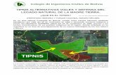 Colegio de Ingenieros Civiles de Bolivia TIPNIS ......cambio de uso del suelo de bosque tropical húmedo a terrenos agrarios trayendo como consecuencia la degradación del suelo y
