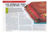 Impresión de fax de página completa - Geocities.ws · LA BIBLIA DEL «HACKER» (1) José Manuel LAZO «HACKER», según el dieciona— ric de la lengua inglesa, es persona capaz