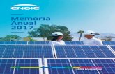 Memoria Anual 2017...ENGIE Energía Perú | Memoria Anual 2017| Estadísticas 37 centrales de generación 2,456 MW de potencia nominal 14 nuevos contratos por 195.4 MW con clientes