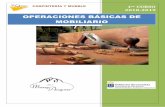 OPERACIONES BÁSICAS DE MOBILIARIO · 2019-11-20 · OPERACIONES BÁSICAS DE MOBILIARIO 1.er Curso: 2017-2018. DEPARTAMENTO MADERA Y MUEBLE I.E.S. MENCEY ACAYMO 3 1.14. Relación