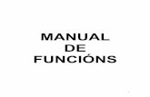 MANUAL DE FUNCIÓNS · 2019-04-12 · 2 O día 5 de febreiro de 2002, asinouse o presente manual de funcións para o persoal laboral da Universidade de Santiago de Compostela, o cal