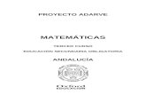 Programación Matemáticas 3º ESO Andalucía€¦ · Web viewEl libro de texto utilizado es Matemáticas 3º ESO (Proyecto Adarve, de Oxford EDUCACIÓN, 2011), cuyos autores son