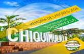 PRESENTACIÓN - Municipalidad de Chiquimulilla...Memoria de Labores de Agua Potable 56 ... MUNICIPALIDAD DE CHIQUIMULILLA 17. Diferentes Comisiones Municipales y sus Dictámenes. I)