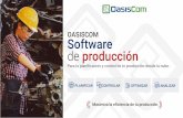 OASISCOM Software de produccióndocs.oasiscom.com/Mercadeo/fichas/Descriptivo-MRP-oasis... · 2020-03-28 · Estructura de producto Define las actividades involucradas en el proceso