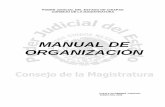 MANUAL DE ORGANIZACIÓN · ü Reglamento de Afiliación del Instituto Mexicano del Seguro Social. ü Reglamento de Escalafón de Trabajadores de Base del Poder Judicial del Estado.
