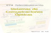 Sistemas de Comunicaciones Ópticas · Plan CATV (USR) de RF B MHz D escendente anaiógico (MHZ) 6 MHz MH. 8 MHz) (plan de 142 ug125- MHè servicios 'TV Demod ojOS me&mos ANTES CNR