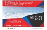 Para contactos: congresos@ulepicc - Canal UGR | Noticias ...Para contactos: congresos@ulepicc.org TEMÁTICAS El tema central que conducirá los debates será POLÍTICAS DE COMUNICACIÓN