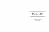Pandora - culturaenecuador.org€¦ · PRINCESA ANDINA Sentada…sentadita, vestida de blanco Cuál novia pintoresca, Despiertas en la mañana, abres tu historia Y Maldonado vuelve