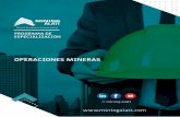 OPERACIONES MINERAS - Mining Alatiaspectos técnicos y económicos de los activos mineros. Desarrollando y mejorando los criterios en Operaciones Mineras que se requieren para desplegar