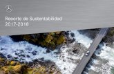 Reporte de Sustentabilidad 2017-2018 · 2020-03-31 · 2 Carta del Presidente Estimados lectores, Con mucho gusto los invito a conocer nuestro sexto reporte de sustentabilidad, en