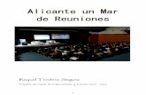 Alicante un Mar de Reuniones - Protocolo IMEP · ejecutivos de viaje es para captar y/o cerrar negocios; en segundo lugar, para acudir a ferias, salones o reuniones. De esto se deduce