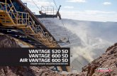 Vantage/Air Vantage 600SD€¦ · diesel más limpia disponible. Junto con las emisiones más bajas, estos modelos también ofrecen una eficiencia de combustible excepcional por la