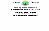 UDALTZAINGOA POLICÍA MUNICIPAL 2013. URTEKO TXOSTENA ... · Durante el año 2013, por parte del personal de la plantilla de la Policía Local de Laudio, se han realizado los siguientes