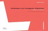 Debates en Lenguas Clásicas Culturapublicaciones.filo.uba.ar/sites/publicaciones.filo.uba.ar... · 2019-08-14 · además de las referidas consignas, incluí un breve cuestionario
