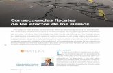 Consecuencias fiscales de los efectos de los sismos Finos 268.pdf · A lo largo de este artículo, se encuentran diversas recomendaciones a los contribuyen - ... les reconozcan de