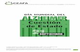 DIA MUNDIAL Cuesti n de Estado 2013 - CEAFA...3 Proyección de la evolución del envejecimiento de la población y de la incidencia de la enfermedad de Alzheimer en España El futuro