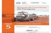 INDICE Manual de Carreteras del Paraguay - MOPC 2 Revisión ...normativa.itafec.com/normativa-general-de-carreteras/PG.01.08.001.OT.pdfcapitulo 5.1.2. preliminares .....51 seccion