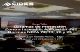 Curso-Taller Sistemas de Protección Contra Incendio: Aplicación de Normas NFPA … · 2019-09-13 · 20 (Sistemas de Bombas contra Incendio) y NFPA 25 (Mantención en Sistemas con