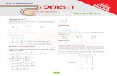 Solucionario 2015 -I Matemátcloud.vallejo.com.pe/Matematicac5ZtEIvU2mGd.pdf · 1 Solucionario 2015-I Examen de admisión Matemát Matemática PREGUNTA N.o 1 Sea el número E=22001+3E=22001+3