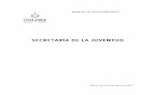 Colima, Col. A 29 de agosto de 2017 · 2019-01-28 · c. Corrimientos Escalafonarios. Tramitar los corrimientos escalafonarios ante la Dirección General de Capital Humano, para la