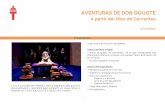 MEMORIA TEMPORADA 2004 / 2005 - Teatro de La …...El director de Aventuras de don Quijote, Pablo Vergne, impartirá un taller de teatro para niños y niñas, con padres o tutores,