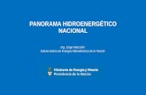 PANORAMA HIDROENERGÉTICO NACIONAL jornada 8 de junio de...Plataforma Argentina de Hidroenergía (PLAHE) • Integra el conocimiento sobre los proyectos y los aprovechamientos hidroeléctricos