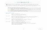 LA Mezuzá - Morasha Mezuza.pdf · 2011-09-06 · piensan que el éxito de las casas depende de la influencia astrológica; y este nombre conquista y supera cualquier presagio astrológico.