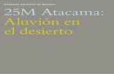 SOCIEDAD NACIONAL DE MINERÍA 25M Atacama: Aluvión en el ... · XVI-XIX”, de (1994), revisa tres fuentes sobre las mayores lluvias caídas en Chile Central y del Norte Chico, desde
