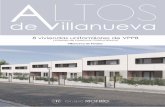 8 viviendas unifamiliares de VPPBaltosdevillanueva.com/wp-content/uploads/2017/10/D... · · Pavimento y peldañeado de escalera en tarima laminada, AC4. · Pavimento en baños y