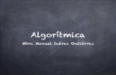 Introducción a Algoritmica - Universidad Veracruzana...Descripción Identificar los algoritmos Aprender a seguir una metodología para el desarrollo de algoritmos Adquirir un razonamiento