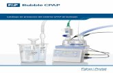Catálogo de productos del sistema CPAP de burbujas · 2018-05-09 · BC171-10 Sistema CPAP de burbujas (se conecta al controlador de flujo neonatal M672P o equivalente) BC151-10