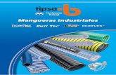 Mangueras Industriales - Tipsa · transporte de productos farmacéuticos abrasivos de alta resistencia, equipos de procesamiento de plástico y equipos de transporte neumáticos.