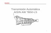 Transmisión Automática AISIN AW TB50-LS...CONVERTIDOR DE PAR 1. Pistón del convertidor de torsión (TCC) 2. pistón 3. Bomba impulsor 4. Estator 5. Embrague unidireccional 6. Resorte