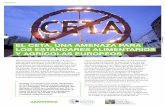 EL CETA, UNA AMENAZA PARA LOS ESTÁNDARES ALIMENTARIOS Y …archivo-es.greenpeace.org/espana/Global/espana/... · (COOL) para carne y otros productos alimenticios. • Futuras restricciones