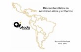 Biocombustibles en América Latina y el Caribebiblioteca.olade.org/opac-tmpl/Documentos/old0130.pdfAbril, 2007 2 zOLADE y su visión energética de América Latina y el Caribe zDemanda