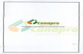 MEMORIA ECONOMICA CANAPRO 2018 · 2019-03-29 · unir los esfuerzos y recursos de los Asociados, con el fin de proveerles bienes y servicios que contribuyan a la satisfacción de