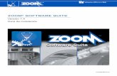 Versión 7.4 Guía de instalación · También compatible: SyBase ... Se pueden instalar otras aplicaciones, como ZOOM Configuration (descripción del equipo y sensor, configuración