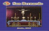 Junio, 2013 - Hermandad de San Bernardo · serie de talleres del distrito. Sombras por la actitud siempre fría y distante de nuestra alcaldía y de nuestra delegación de fiestas
