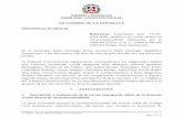 República Dominicana TRIBUNAL …...El once (11) de junio de dos mil catorce (2014), el juez presidente de este tribunal constitucional, mediante Comunicación núm. PTC-AI-052-2014,
