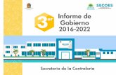 3er Informe de Gobierno · 2019-12-10 · En el pasado, Quintana Roo tenía institucionalmente grandes vacíos que se llenaban con órdenes del Ejecutivo. La actual Administración