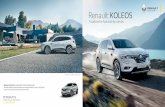 LEAFLET KOLEOS 2018 - Hyundai Panamápetroautos.com/es/renault/pdf/LEAFLET_KOLEOS_2018.pdf · Sistema de estacionamiento asistido (Hand Free Parking) Freno de parking automático