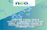 Guía metodológica para la elaboración de estudio sobre la demanda laboral … · 2018-04-09 · 8 Guía metodológica para la elaboración de estudio sobre la demanda laboral de