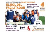 CURSO DE FORMACIÓN EN RUGBY INCLUSIVOrugbycv.es/wp-content/uploads/20190112-Rugby-Inclusivo.pdfPRESENTACIÓN Bienvenido al CURSO DE FORMACIÓN EN RUGBY INCLUSIVO de la Federación