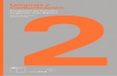 Lenguaje y Comunicación · 2020-03-17 · Lenguaje y Comunicación Programa de Estudio para Segundo Año Básico Unidad de Currículum y Evaluación Decreto Nº2960 / 2012 Unidad