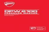 DPW 2100 - Optimus Ferretería · 2018-02-01 · Manual de usuario Español 8 HIDROLIMPIADORA DPW 2100 te peligroso. No use un juego de boquillas giratorias y mantenga siempre el