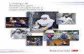 Catálogo de Productos para Salud Ocupacional y Seguridad ... · de las prácticas de higiene industrial establecidas, de los requisitos regulatorios a nivel mundial y de las normas