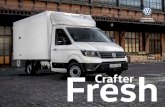 Fresh Crafter - volkswagen-comerciales.es · 2019-05-10 · Volkswagen Fresh es una caja isotermo de poliéster y poliuretano reforzado, con opción de incluir una puerta lateral