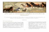 ¿Por qué se mencionan caballos en el Libro de Mormón? · domésticos mantenidos por los pueblos del Libro de Mormón ha levando preguntas en la mente de algunas personas, debido