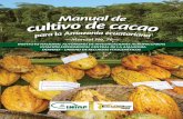 —Manual No. 76—canacacao.org/wp-content/uploads/Manual-cultivo-Cacao... · 2018-07-08 · tativa económica que actualmente suscita la producción del cacao fino y de aroma y,